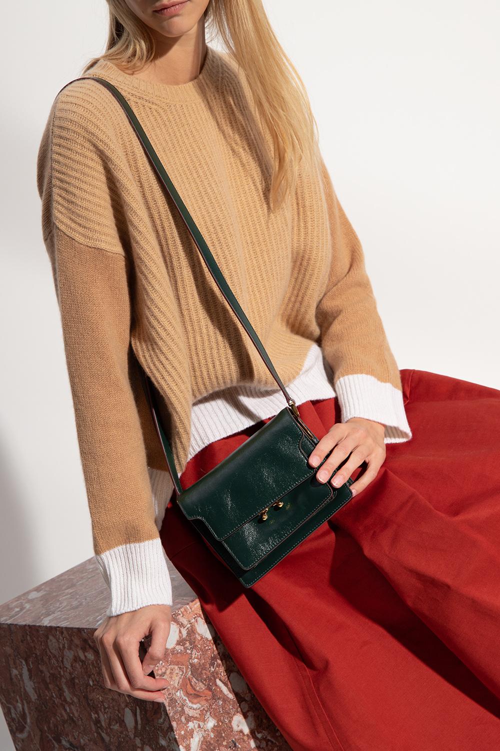 Marni trunk store mini bag